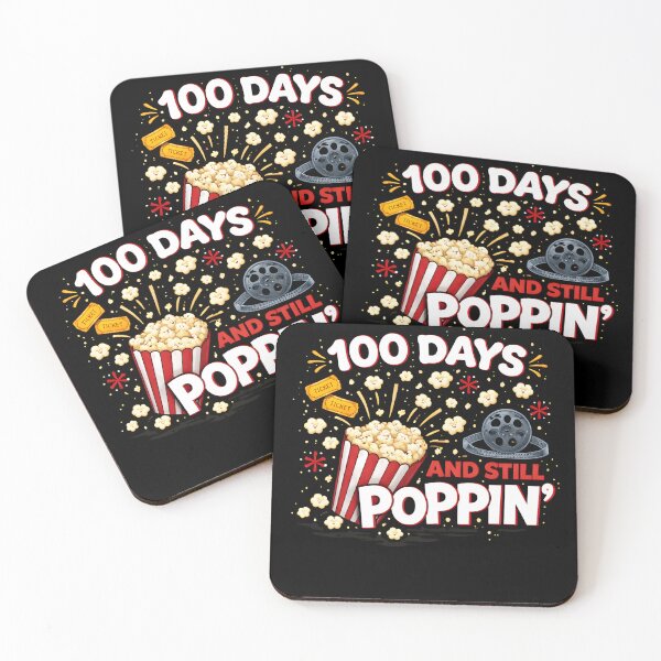Item preview, 100 Days And Still Poppin Colorful Funky Sparkle Multi Color 100th Day Of School Teacher Shirt designed and sold by JaaCreativeShop.
