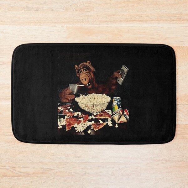 Item preview, Retro Alien TV Star - 80s Nostalgia Popcorn & Pizza Night / No Problem! - Classic 80s Sitcom Alien Aesthetic designed and sold by Krasnovaovaova.