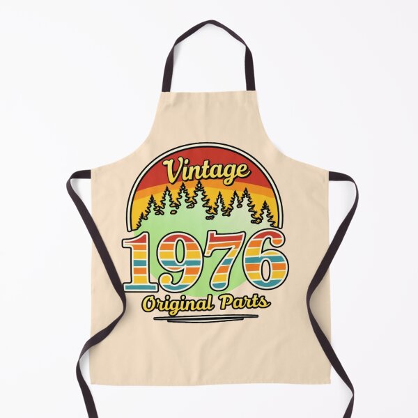 Item preview, Vintage 1976 Original Parts - Retro 50th Birthday Design designed and sold by PriyaMagic.