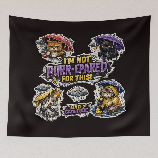 Item preview, Grumpy cats designed and sold by Chaotic Critters.