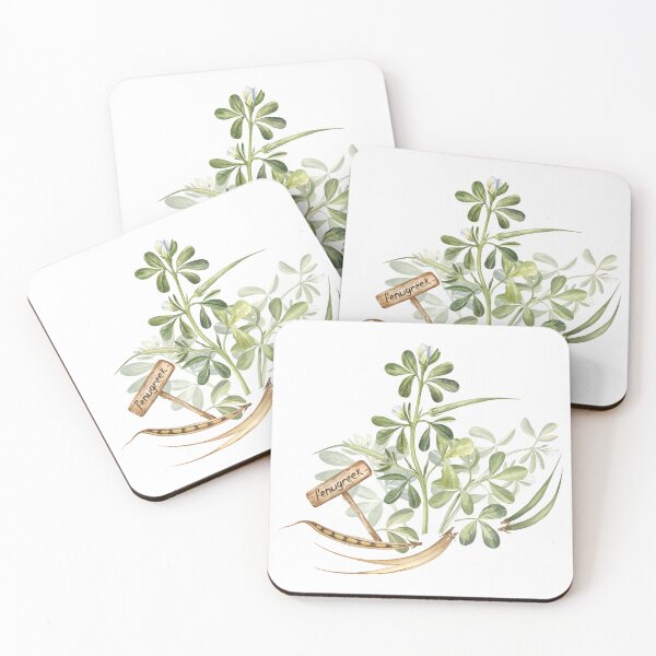 Item preview, Fenugreek Plant and Beans designed and sold by Flowersforbear.