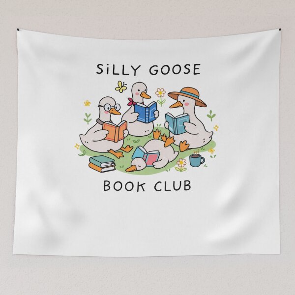 Item preview, Silly Goose Book Club designed and sold by krystalRomanart.