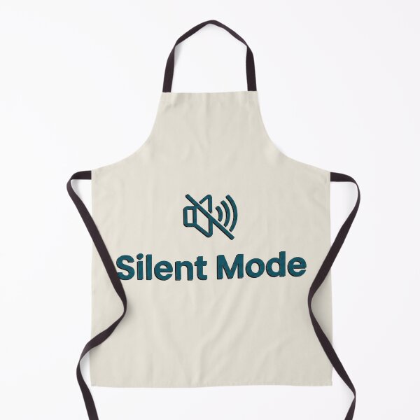 Item preview, Silent Mode – Funny Introvert & Mute Icon designed and sold by ELmestka.