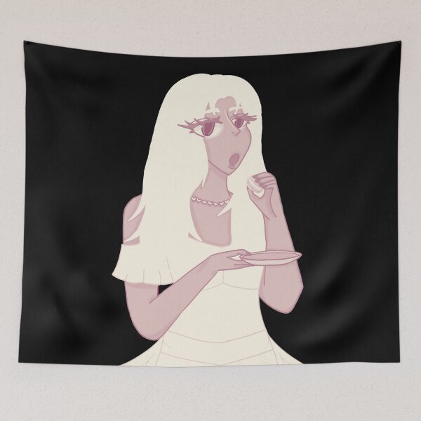 Item preview, Gyaru anime girl with macaron vintage designed and sold by YaroshMaria.