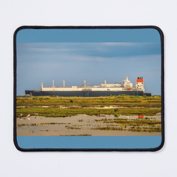 Item preview, LNG Rosenrot Inbound Port Aransas designed and sold by Debra Martz.