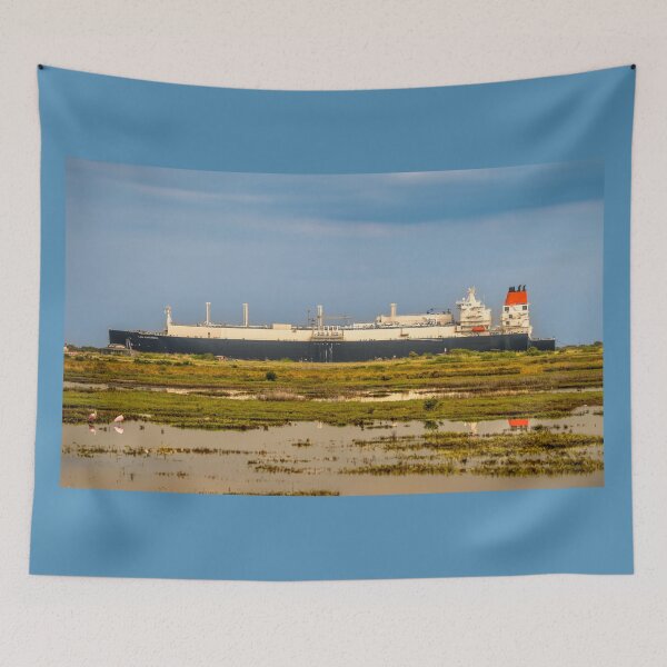 Item preview, LNG Rosenrot Inbound Port Aransas designed and sold by Debra Martz.