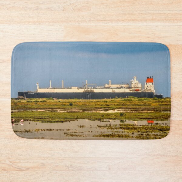 Item preview, LNG Rosenrot Inbound Port Aransas designed and sold by Debra Martz.