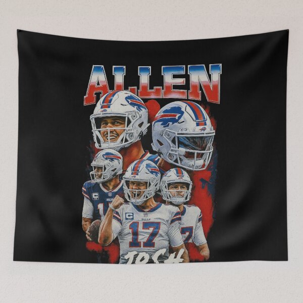 Item preview, Josh Allen Vintage Art designed and sold by TheArtOfCar.