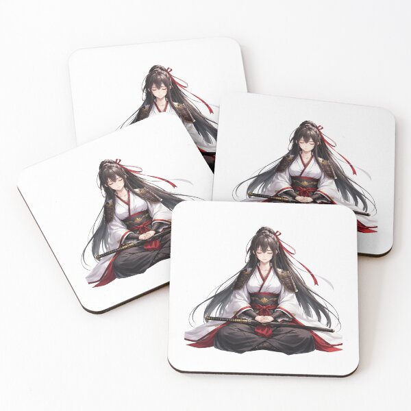 Item preview, Silent Resolve of the Meditating Samurai designed and sold by AcrossAges.