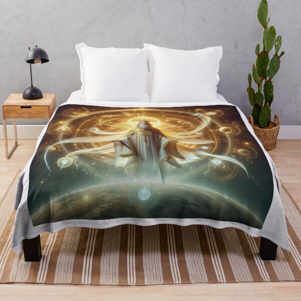 Item preview,   Revelation 1:8 – Alpha and Omega, The Eternal Almighty King (3D Majestic Character)  designed and sold by PaintMeWorld.