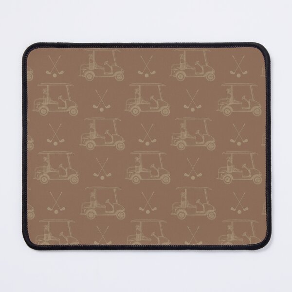 Item preview, Tonal Golf Carts & Clubs on Brown designed and sold by KSimpson838.