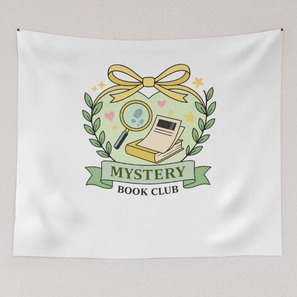 Item preview, Mystery Book Club designed and sold by krystalRomanart.