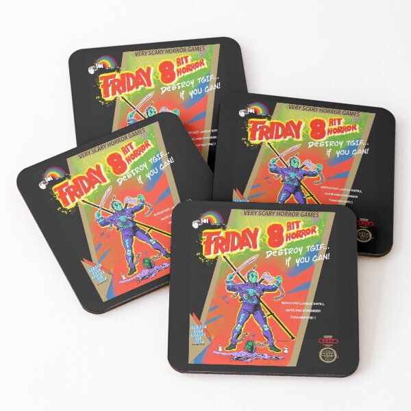 Item preview, Friday 8 bit Horror 6 designed and sold by Doug Saquic.