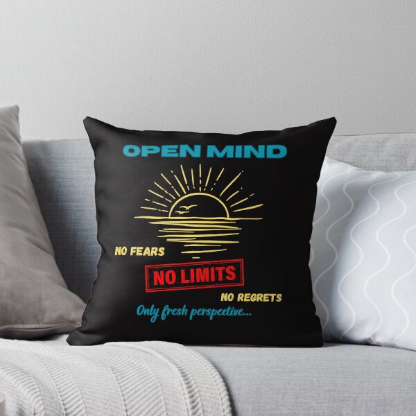 Item preview, 'Open Mind - No Limits' - Aestetic, Minimalistic Design  designed and sold by AtushaSpark.