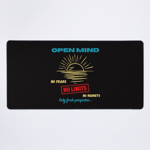 Item preview, 'Open Mind - No Limits' - Aestetic, Minimalistic Design designed and sold by AtushaSpark.
