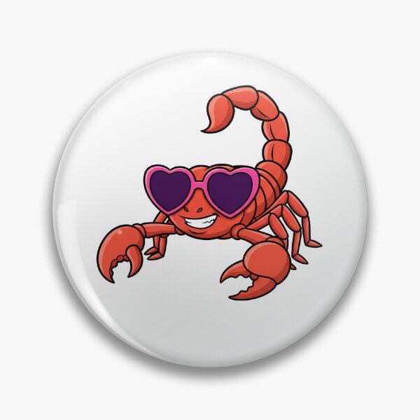 Item preview, Cool Scorpion Heart Sunglasses Cartoon designed and sold by k3rstman1.