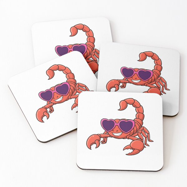 Item preview, Cool Scorpion Heart Sunglasses Cartoon designed and sold by k3rstman1.