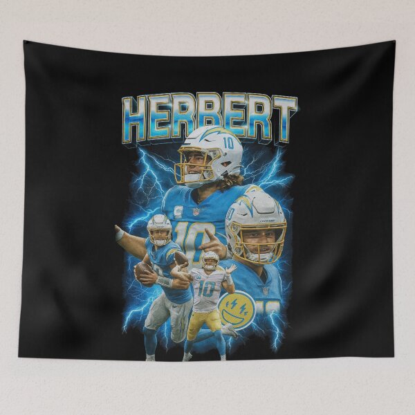 Item preview, Justin Herbert Los Angeles  designed and sold by TheArtOfCar.