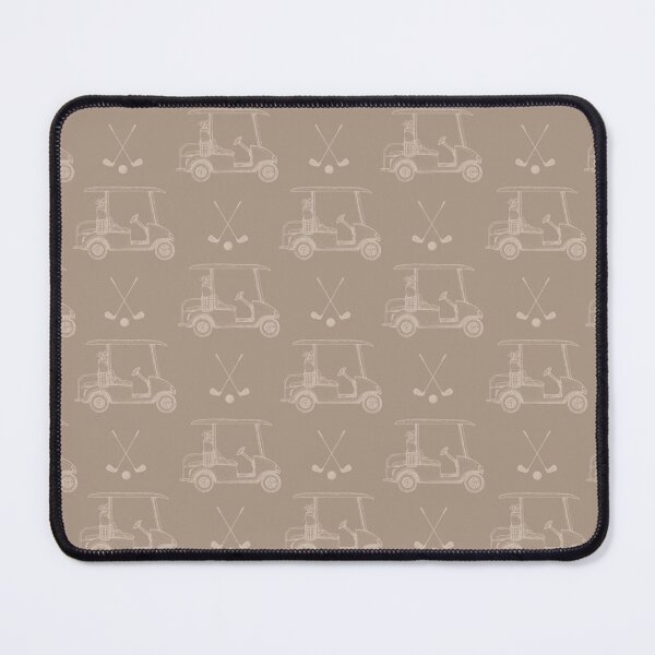Item preview, Tonal Golf Carts & Clubs on Light Brown designed and sold by KSimpson838.