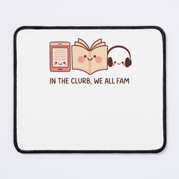Item preview, In The Clurb We All Fam Reading Formats designed and sold by krystalRomanart.
