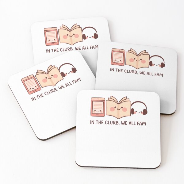 Item preview, In The Clurb We All Fam Reading Formats designed and sold by krystalRomanart.