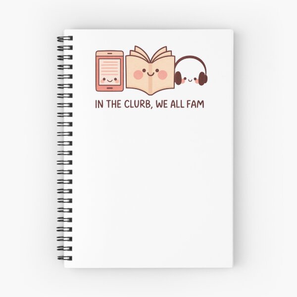 Item preview, In The Clurb We All Fam Reading Formats designed and sold by krystalRomanart.