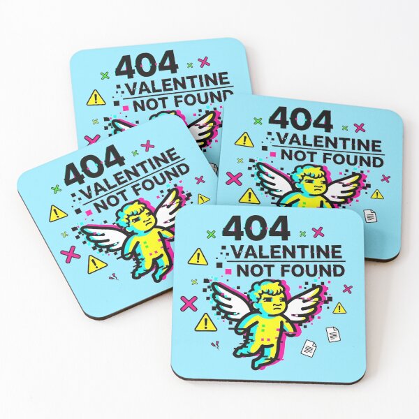 Item preview, Error 404 Valentine Not Found designed and sold by bolguzart.