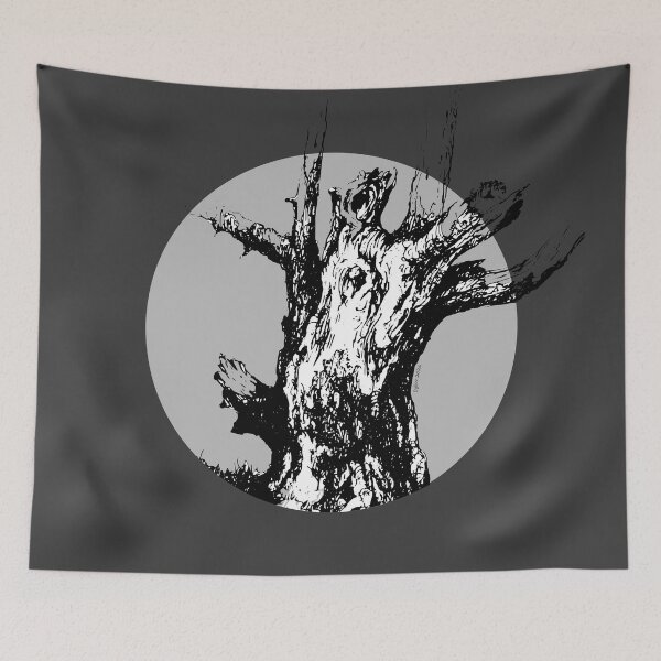 Item preview, Silent Tree - Traditional Fineliner Sketch designed and sold by SKETCHYANDGRAPHIC.
