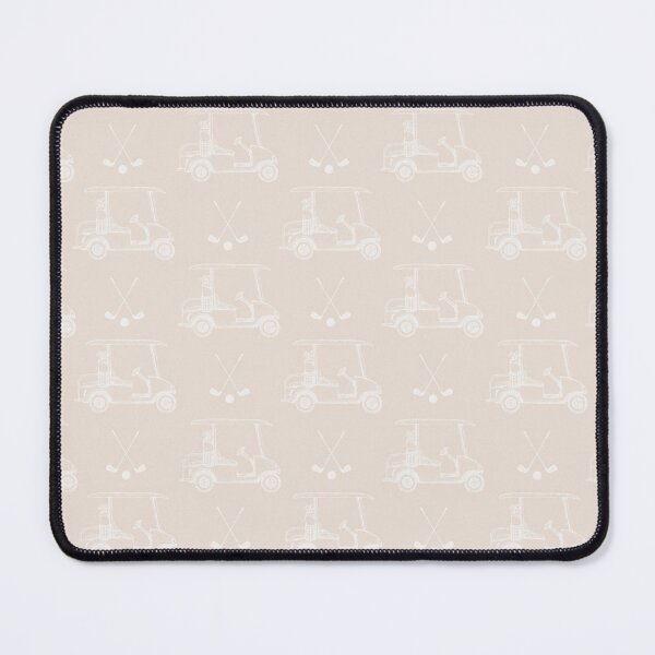 Item preview, Tonal Golf Carts & Clubs on Beige designed and sold by KSimpson838.
