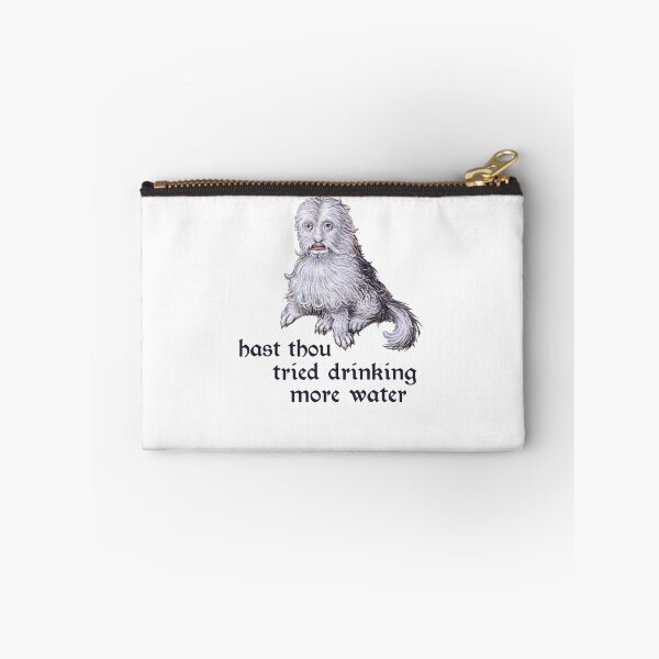 Item preview, Hast Thou Tried Drinking More Water Medieval designed and sold by krystalRomanart.