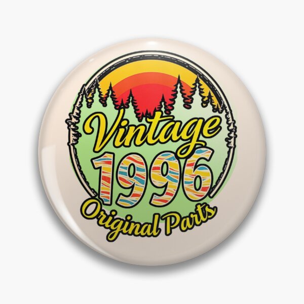Item preview, Vintage 1996 Original Parts - Retro 30th Birthday Design designed and sold by PriyaMagic.