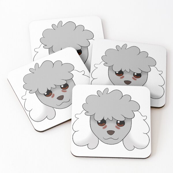 Item preview, Light Grey Standard Cut Poodle White Ears Tear Stains designed and sold by OliRoseArt.