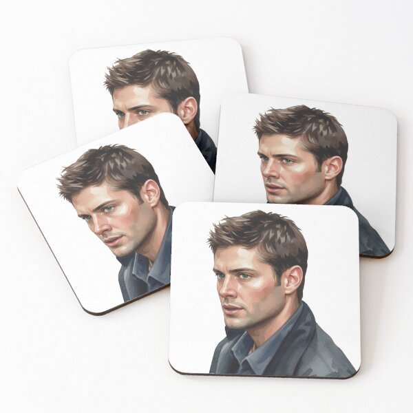 Item preview, Dean Winchester: Watercolor Hunter Portrait designed and sold by printsseraph.
