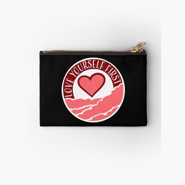Item preview, Love Yourself First Self Care Empowerment Quote designed and sold by shirt-o-mat.