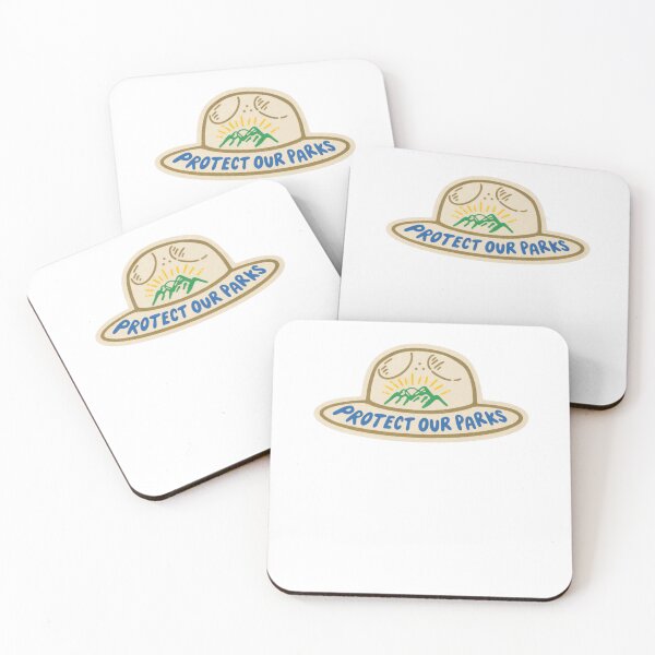 Item preview, Protect Our Parks Sticker designed and sold by krystalRomanart.