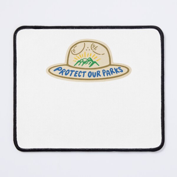 Item preview, Protect Our Parks Sticker designed and sold by krystalRomanart.