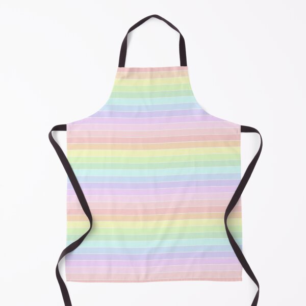 Item preview, Pastel Rainbow Stripes designed and sold by LittleLinenKitten.