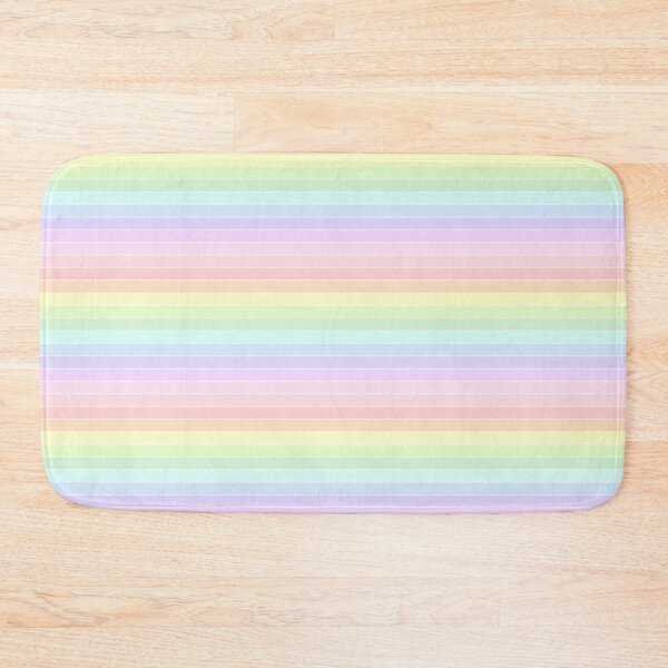 Item preview, Pastel Rainbow Stripes designed and sold by LittleLinenKitten.