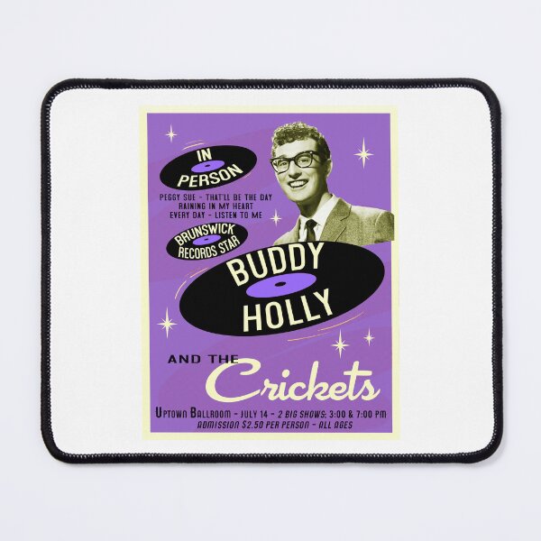 Item preview, Buddy Holly Show Purple designed and sold by Normbot2000.