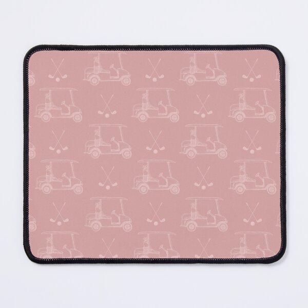 Item preview, Tonal Golf Carts & Clubs on Dark Tea Rose Pink designed and sold by KSimpson838.