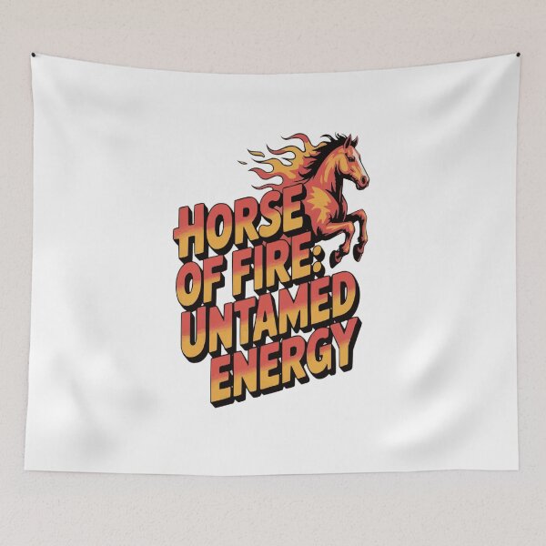 Item preview, Horse of Fire – Untamed Energy Chinese Zodiac Horse Shirt designed and sold by MoodThreadz.