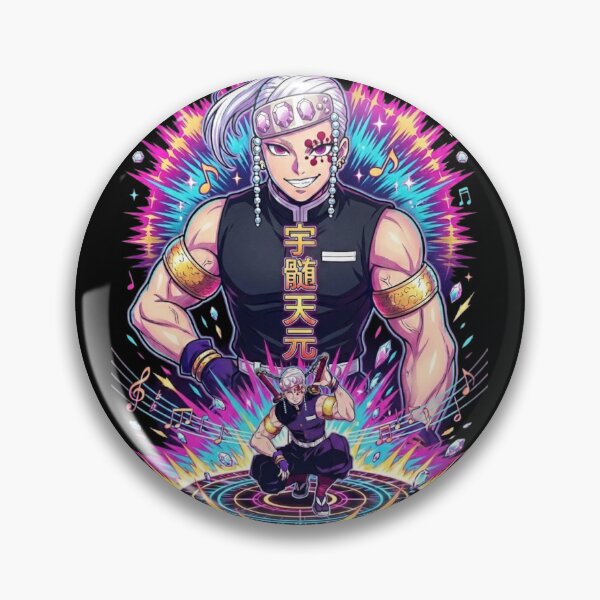 Item preview, Tengen Uzui Flamboyant Sound Breathing Art designed and sold by Innova_Creations.