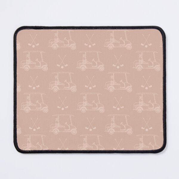 Item preview, Tonal Golf Carts & Clubs on Pastel Gray Orange designed and sold by KSimpson838.