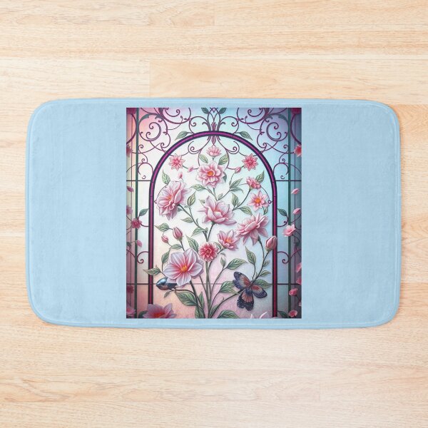 Item preview, Pink Roses and Filigree Little Flowers designed and sold by Sachie's Studio.