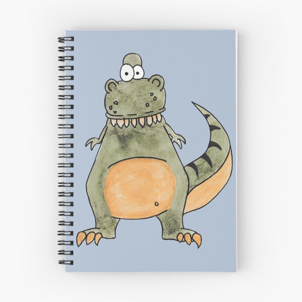 Item preview, The Prehistoric Pal: Hand-Drawn Whimsical Dinosaur Sketch designed and sold by Englandbear.