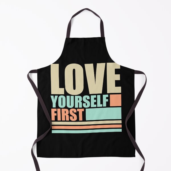Item preview, Love Yourself First Self Care Empowerment Quote designed and sold by shirt-o-mat.