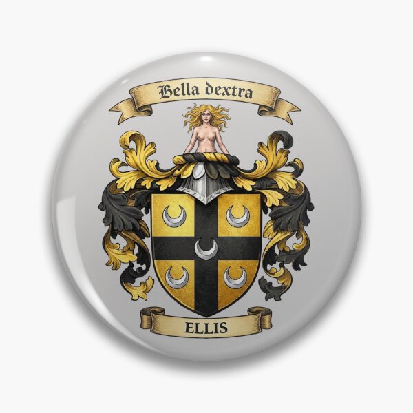 Item preview, The Ellis Family Coat of Arms designed and sold by BagTown Clans.
