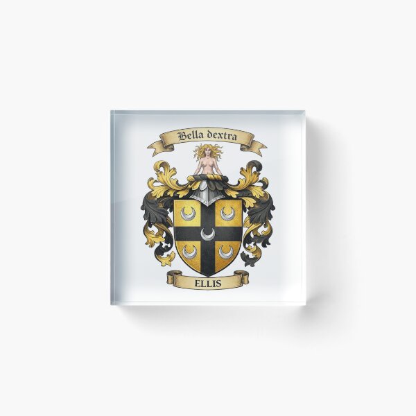 Item preview, The Ellis Family Coat of Arms designed and sold by BagTown Clans.