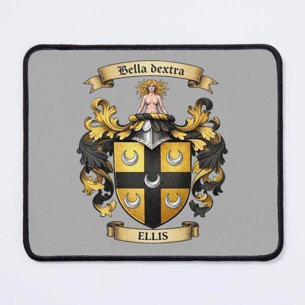 Item preview, The Ellis Family Coat of Arms designed and sold by BagTown Clans.