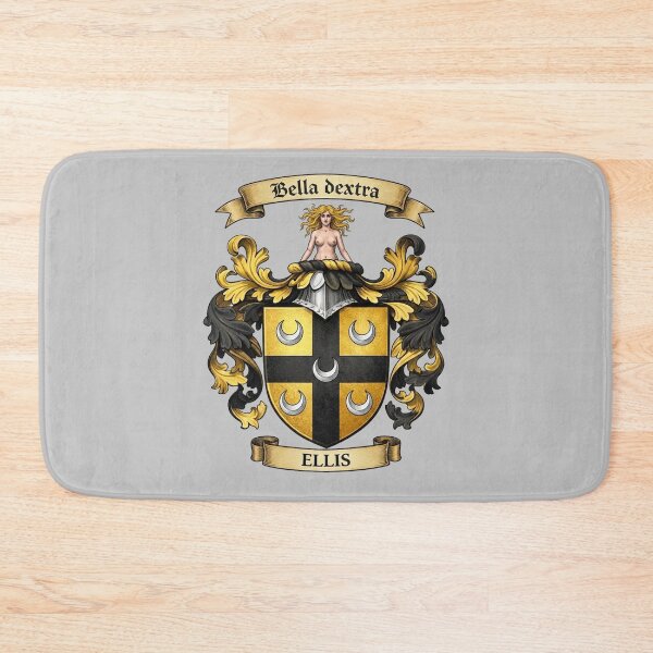 Item preview, The Ellis Family Coat of Arms designed and sold by BagTown Clans.